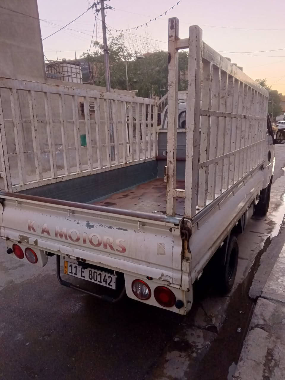 السلام عليكم كيا حمل نثيه موديل13 
مكينه 2700 سياره بسمي 
سياره خير من الله نضيفه 
عارضها ب95 
مكان السياره بغداد مدينه.


**إذا كنت صاحب هذا الإعلان وتريد حذفه لأي سبب، رجاءا أرسل رسالة إلى الدعم الفني**