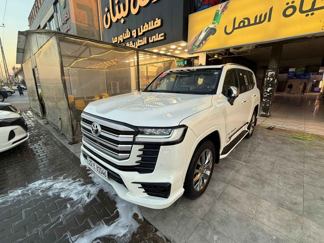 لاندكروز 2023 Vx لمتدد سياره فول ماشيه 51 مكفوله كفاله عامه 4 كامرات السعر 66500 الف دولار وبيه مجال لشراي استفسار اكثر *********** 
عنوان بغداد السيديه
