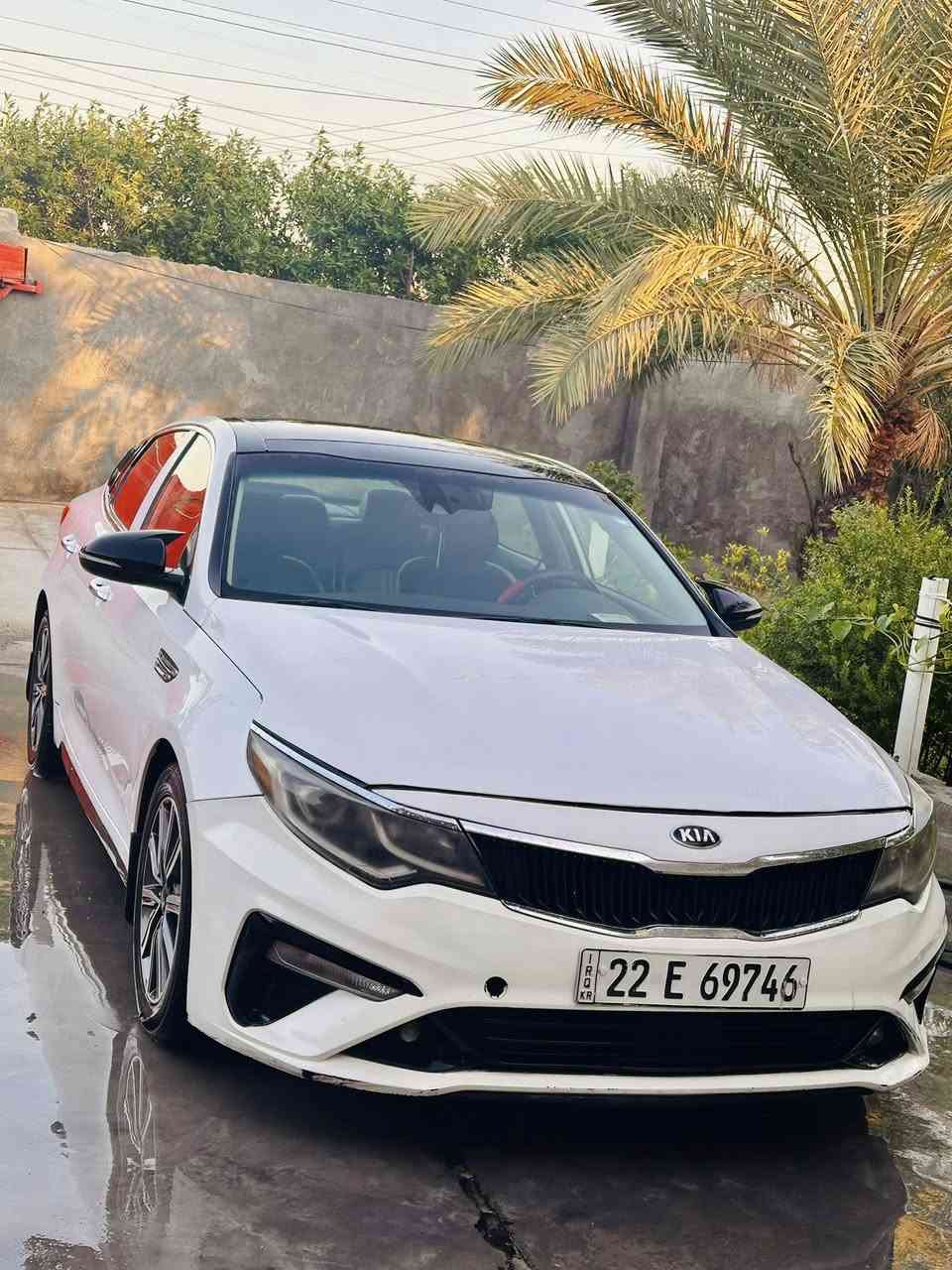 السلام عليكم كيا اوبتما موديل 19امريكي فول مواصفات 1/1قياده ذاتية حساسات جانبيه خلفيه توقف ذاتي هاندبريك بصمه كشنات تدفئة تبريدرقم أربيل إنكليزي بأسمي هزه جديده سنويه لل31 حادث خفيف مقدمه البنيد ربع منه مصبوغ فقط بدون تبديل ليبل واحد 
محرك 1600تيربو 🚀جديد قبل 4ايام شاده ب12ورقه
منضومه تبريدكامله  جديده تخم تاير حداديه 
سياره جديده وجاهزه ربع متصرف عليهه 
مكاني بغداد سعرهه 149
***********
