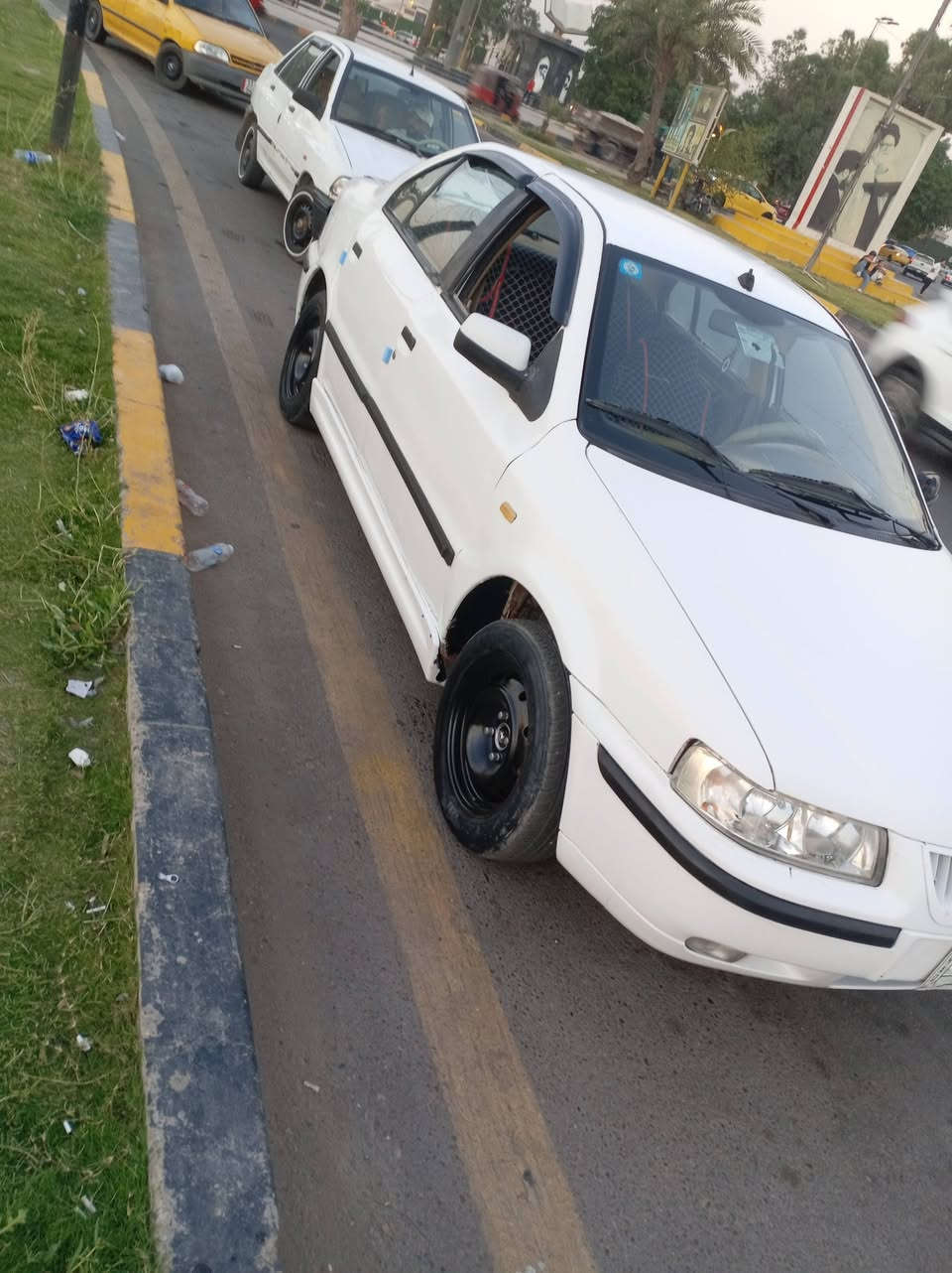 سمند مديل ١١ كير مكينه جدد سياره جاهزه اي نقص مبيها فقط التبريد السياره بلاديه مصبوغه حزام للجماليه إثر جراد بسمي تحويل مباشر مكان السياره بغداد حي أور سبع اقصور *********** سعرها ٢٧
