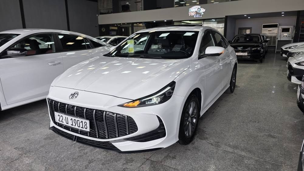 ئێم جی  MG GT 2025 Sport
تەنیا ٤ هەزار ڕۆیشتووە. بێ بۆیاغ.
فول مواصفات.بەصمة.سلاید.برێك کارەبایی.
شاشەو كاميرا.ئاوێنە شەفت. کوشین جلد.
مكان  أربيل.   ١٠٠ متری معرض تۆپ کارس 
سعر 121ورقة   موبایل    *********** أربيل, العراق
