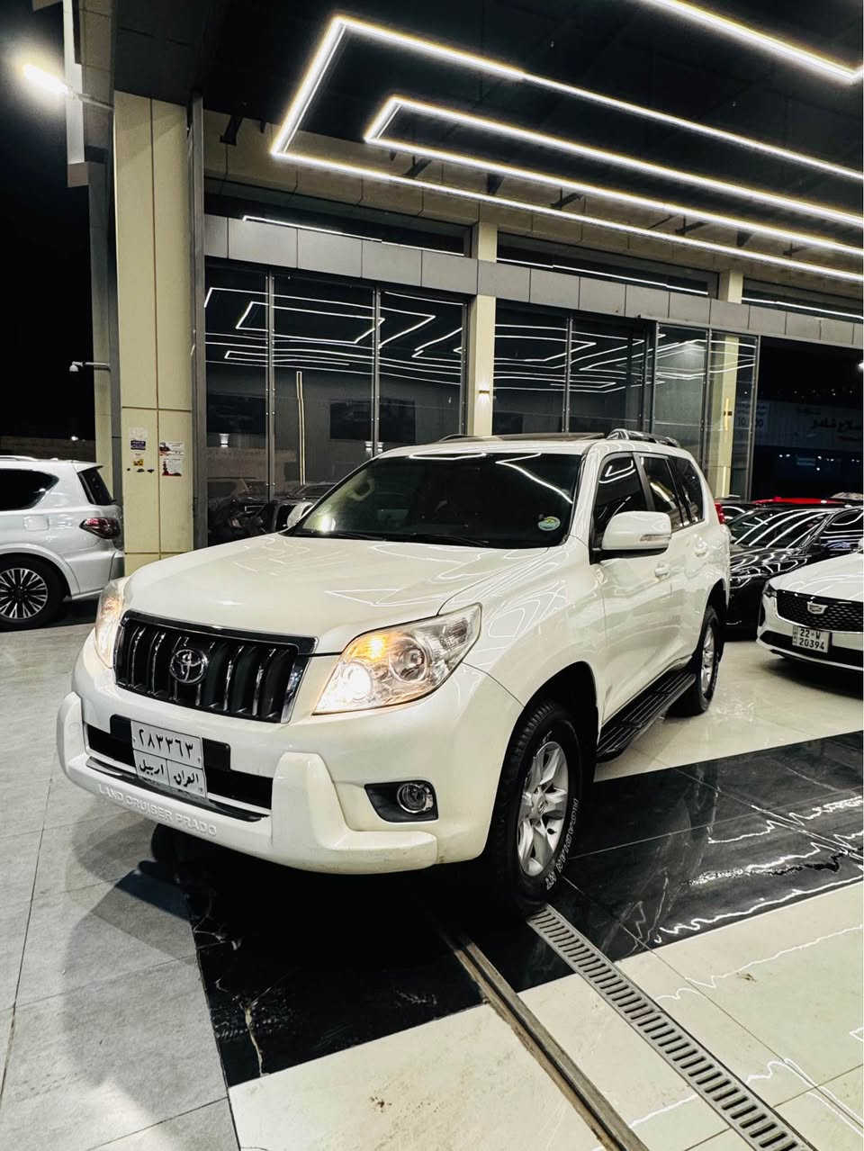 تويوتا پرادو ٢٠١٢ ٦ بستون 
كوردي عرةبي 
فول مواسةفا 
سةيارةيةكي زور جوان و خاوين ماوة
سةيارةكة ٦ بستوني فولة 
تةنها دةرگاي سايةق سبوخة بي ناو گرتن و بي ارباك
مواسةفات/ سلايد و بسمة و كوشن جلد و دةبل اكسل و سةلاجةو ٣ ريز كوشن زور مواسةفاتي تر ….
شوين هةولير 
‏Ⓜ️0750 369 9092
سعر ٢٤٣$ كةميك مةجال 

تويوتا پرادو ٢٠١٢ ٦ سلندر 
سيارة فول فول مواصفات 
سيارة اعي من صور حلوة 
بيها واحد باب سبخ بدون دواخل بدون ارباك
واحد مكان بيها تحديل بارد 
فول مواصفات/- سلايد دبل اكسل بصم سلاجة كشن جلد ٣ مقاحد بعد بيها مواصفات 
مكان سيارة اربيل 
‏Ⓜ️0750 369 9092
سعر ٢٤٣$ بيها مجال شوية أربيل, العراق
