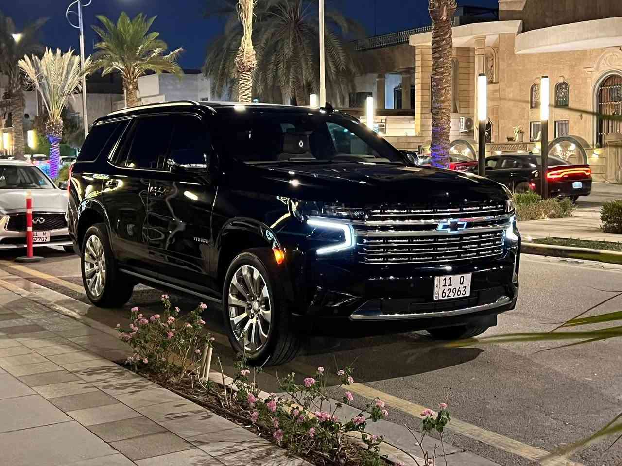 شيفروليت تاهو بريمير  2024 ( خـليـجـي )
مغلفه ppf برطاني اصلي   وبي ضمان 10سنوات 
الموديل :2024 ( خليجي )
اللون : اسود 
العداد :13KM اخت الزيوا 
ضمان وكاله المنصور علامه سوداء ضوء القمر
السيارة كفالة عامة  بحالة الوكالة
حجم المحرك : 5300 Cc
عدد الاسطوانات : 8 اسطوانات ( 8 سلندر )
المواصفات : 
* سقف بانوراما 
* دخول ذكي للسياره 4 أبواب ( بصمه )
* المقاعد كهربائية تدفئة و تبريد
* مقصوره الركاب من الجلد الفاخر + مغلف لحماية الكشنات  + خشب ملكي 
* شاحن وايرلس لاسلكي
* ويل 22 انج
* نظام الرؤيه : 5 كامرات رؤيه شامله ( BIRD VIEW )
* نظام التعليق مستقل
* كشنات ميموري خزن
* نظام الصوت BOSE سماعات عدد 10
* دوسات كهرباء + اناره LED
* نظام سحب مقطوره تحكم كامل + كامرة لرؤية المطوره
* نظام جكات
السيارة رقم بغداد الدولي بسمي تحويل

رقم صاحب سيارة ***********
السعر مناسب جدا مستعجل عالبيع
