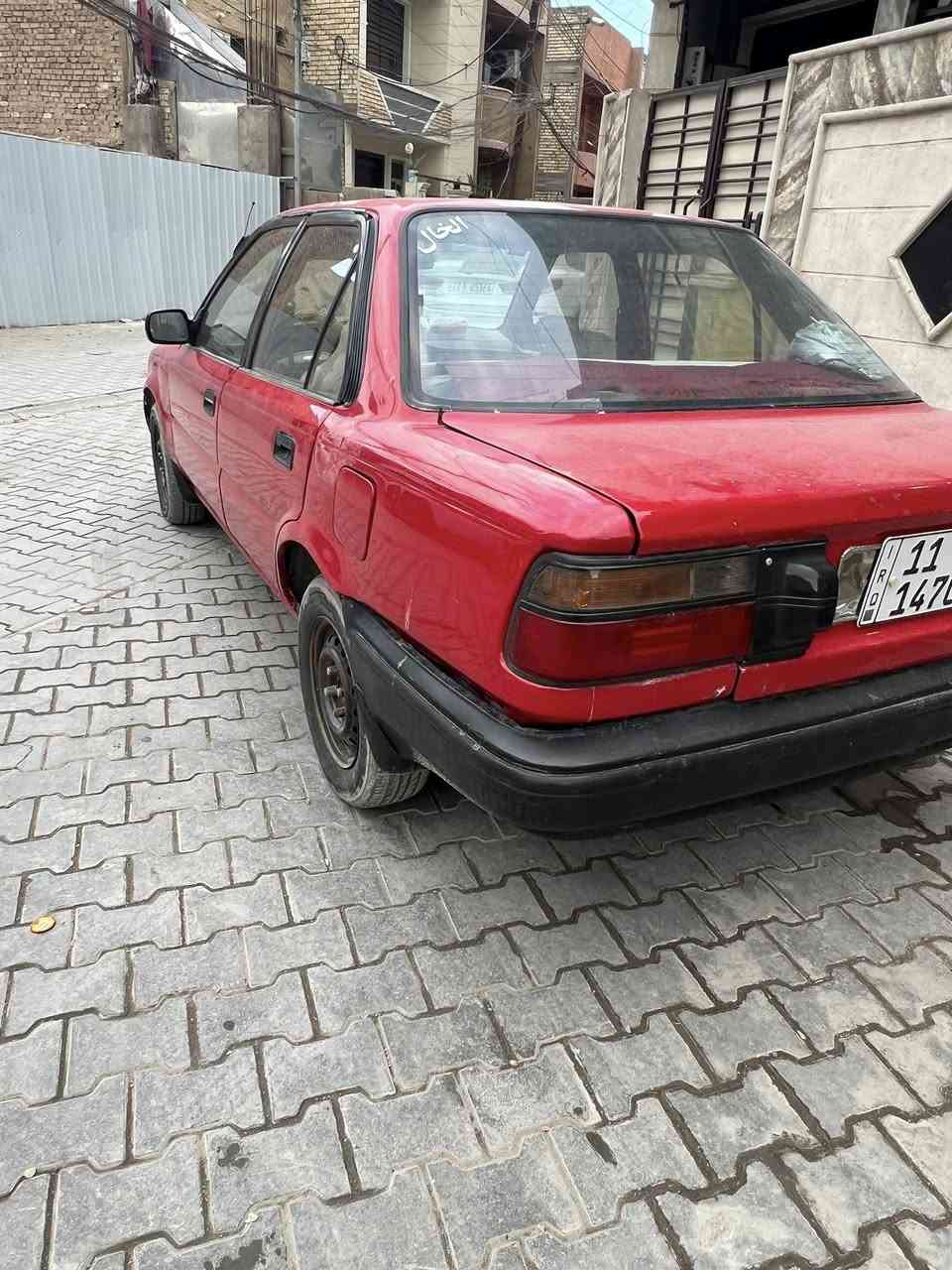 السلام عليكم 

للبيع كورولا موديل 1990 رقم بغداد انكليزي 
كير أوتوماتيك
السعر 45بيهه مجال شراي اتصل فقط ***********
