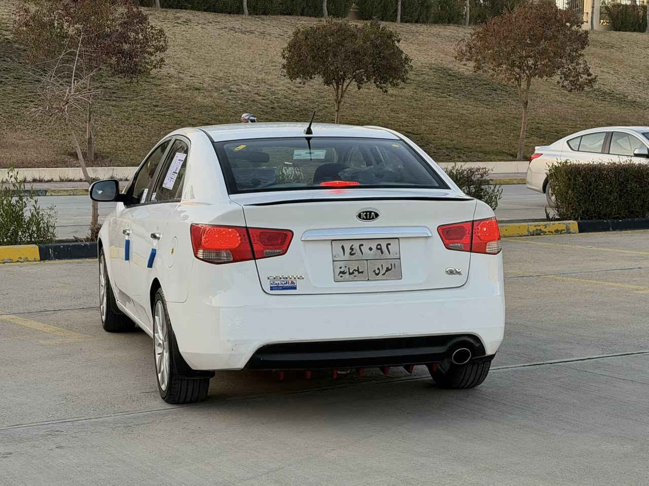 السلام عليكم كيا سيراتو للبيع موديل 2013خليجي موصفات مكينة 1.6دوش كير itكير ومكينة مكفولات اشاير مري مري شفط يدات نيكل فول تحكمات سترين وشفتات ستيرن تبريد بيانو. 5ويل كب داخل اسود گير اوتو وعادي 6نمر حساس خلفي تخم تايرات جديد حدادية اماميه خلفيه جديده سيارة فول عده الفتحه سنوية جديدة ل2028باب خلفي وره السايق صبغ  + شبر كارت.  مكان سياره سليمانيه  السعر $112 للستفسار ***********
