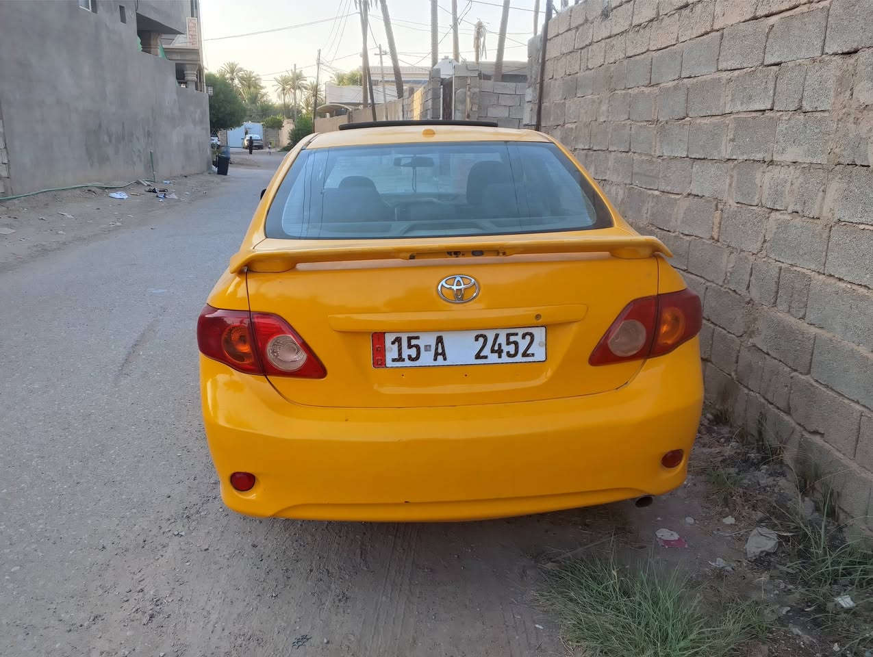 سلام عليكم 2009 للبيع نضيفه 
محرك جديد وكير جديد مكفول 
رقم انبار مشروع وطني شرط التحويل سنويه باسمي 
محرك 1400 ماعليها اي غرامه مصفره وتحويل ثاني يوم 
للاستفسار ***********  مكان السياره ديالى شهربان
