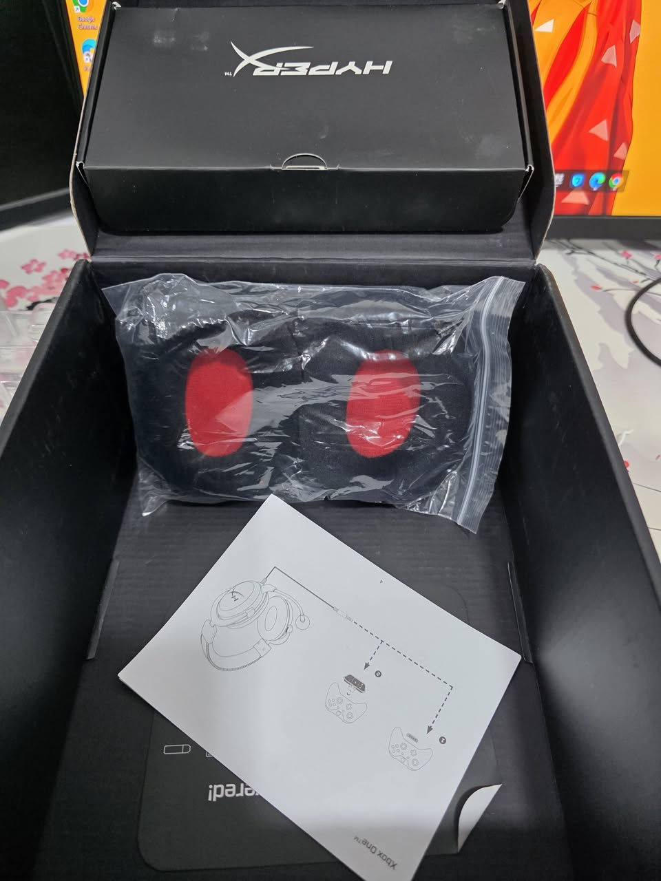 سلام عليكم
سماعة Hyper X cloud 2 واير لونها ابيض
ماوس Glorious Model D واير لونه بيض
للبيع

الاغراض بواكيتهن واغراضهن موحودة ممفتوحة من الجيس
الماوس نظيف ومابي اي مشكلة 
السماعة شغالة مابيه اي مشكلة فقط صبغ وسادات الاذن والرأس متقشرة مع الاستعمال تتقشر وواضحات بالصور اما كشغل مابيه اي مشكلة وكرت الصوت المحيطي 7.1 وياها
للعلم السماعه تجي وياها وسادات اذن لون اسود بعدهن بالجيس جديدات ممفتوحة تكدر تبدلن انت 
السماعة سعرها 25 الف للعلم الاوبن بوكس حاليا 65 الف تنباع
الماوس سعره 40 الف
توصيل موجود كافة المحافظات ...


**إذا كنت صاحب هذا الإعلان وتريد حذفه لأي سبب، رجاءا أرسل رسالة إلى الدعم الفني**