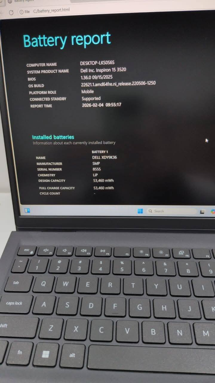 Dell Inspiron 5320  اوبن بوكس عدد دورات شحن صفر
السعر ٥٣٠ الف 
Core i7 12th generation فئه U
16 gb ram ddr4x
512 gb disk
15 inch screen fhd


**إذا كنت صاحب هذا الإعلان وتريد حذفه لأي سبب، رجاءا أرسل رسالة إلى الدعم الفني**