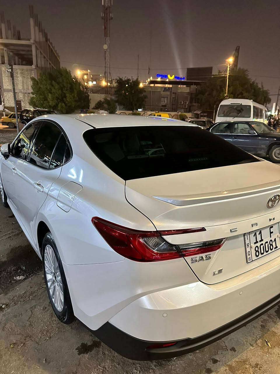 للبيع تويوتا كامري 2025 LE خليجي ضمان شركة ساز بنزين
مواصفات
بصمة تشغيل
سلايت
كشن كهرباء
رادار امامي
شحن موبايل لاسلكي
مواصفات شركة ساس فول

السيارة ماشية 7000 كم فقط
الضمان مستمر لحد 40 الف كم
بيها حالوب بسيط جدا وخفيف نص قمارة وصندوق
مغلفة دعاميات ودوسات ومراي PPF اصلي
رقم بغداد مميز

رقم صاحب السيارة 
***********
