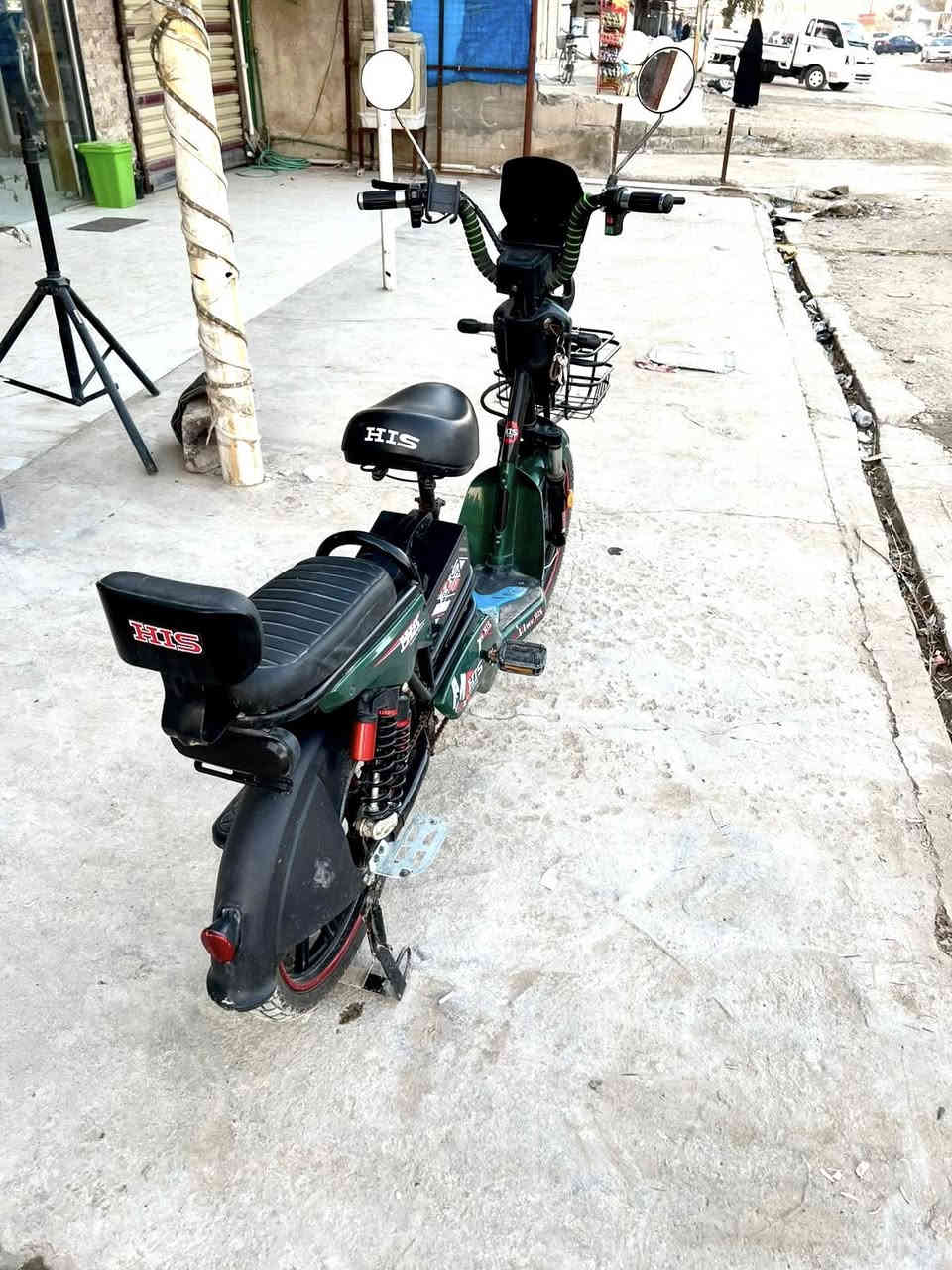 بايسكل شحن (HIS) موديل 24 للبيع صار شهرين من شتريتهه جديده …السعر /270 !عنوان /بعقوبة./جرف الملح  تلفون /***********
