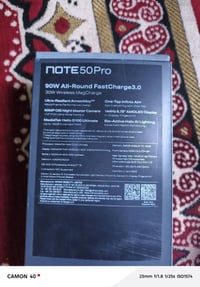 انفنكس نوت ٥٠ برو • نضافة • شحن لاسلكي