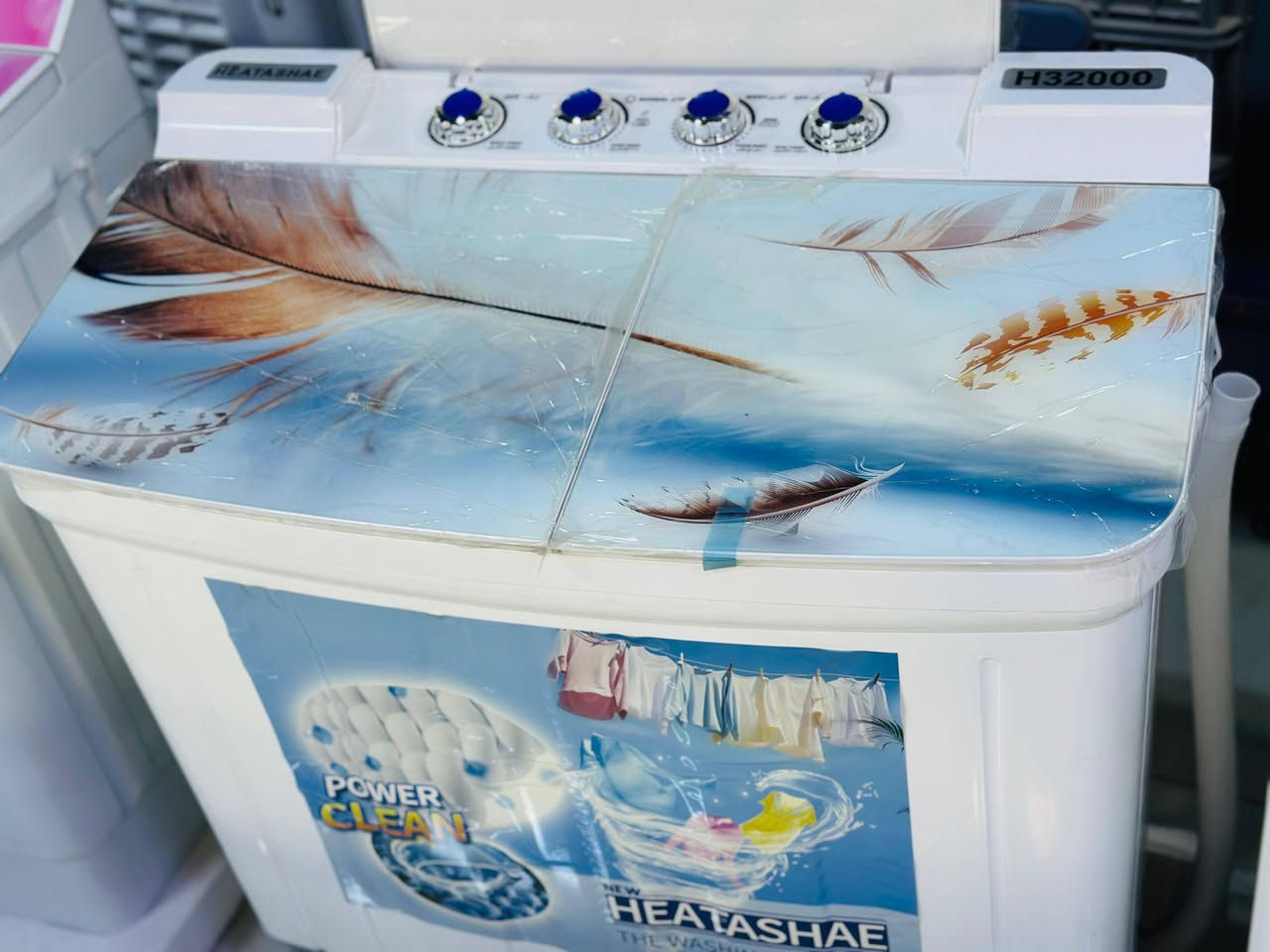 غساله ماركة هيتاشي    حجم 32000
 🛑السعر 145 الف🛑

غساله ماركة هيتاشي صيني 
امتياز الكوري باب اول ضمان سنه اصلي ‎100‎%‎ 
————————————————
1- دبل ماطور نحاس 100‎%‎ ضد الماء 
2- خاصية غسل الاحواض وتصريف المياه
3- اجمل النقشات والديكور 
4- بلازما ضد الكسر 
5- مصنوعه من اجود انواع لبلاستك مع خاصيه قاتل بكتريا 
6- نشاف ستيل 100٪؜ اصلي مقاوم
7-ضمان سنه للمنتج

————————————————

عنواننا كربلاء الحسينيه الطف البوحويمد 
جميع اسعار المعرض موجوده داخل رابط 👇👇

https://t.me/ALZAHRAMM

يمكنكم مراسله الصفحه او الاتصال بنا 
***********
***********

واتساب 
***********
