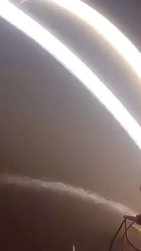 شريط إضاءة حاجب • 60سم • سيليكون مرن