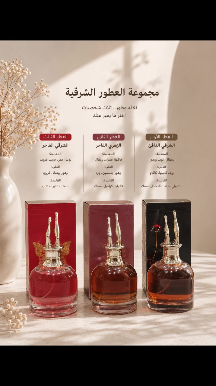 عطورات بلمسة أنوثة وجاذبية لا تُقاوم ✨
استمتعي بعطر يجمع بين الأناقة والجاذبية في زجاجة فاخرة وتصميم مميز ✨
عطر SEXY SEXY يمنحكِ رائحة ساحرة تدوم وتترك أثراً أنيقاً أينما كنتِ 💖
🌸 مناسب للاستخدام اليومي والمناسبات
🌸 ثبات وفوحان يمنحانك حضوراً مميزاً
🌸 تصميم أنيق يضيف لمسة فخامة لمجموعتك
💝 خيار رائع لكل سيدة تبحث عن الأناقة والجاذبية في عطر واحد.
📩 للحجز والاستفسار خاص
🚚 يوجد توصيل لجميع أنحاء العراق 🇮🇶
#عطور #عطر_نسائي #عطور_نسائية #عطورات #عطر #برفان #فخامة #جمال #العراق #توصيل_العراق #بغداد #عشق_العطور #انستا_عطور #عطور_اصلية #متجر_عطور #ترند #فيسبوك #انستغرام #SEXY_SEXY #عطر_راقي ✨


**إذا كنت صاحب هذا الإعلان وتريد حذفه لأي سبب، رجاءا أرسل رسالة إلى الدعم الفني**