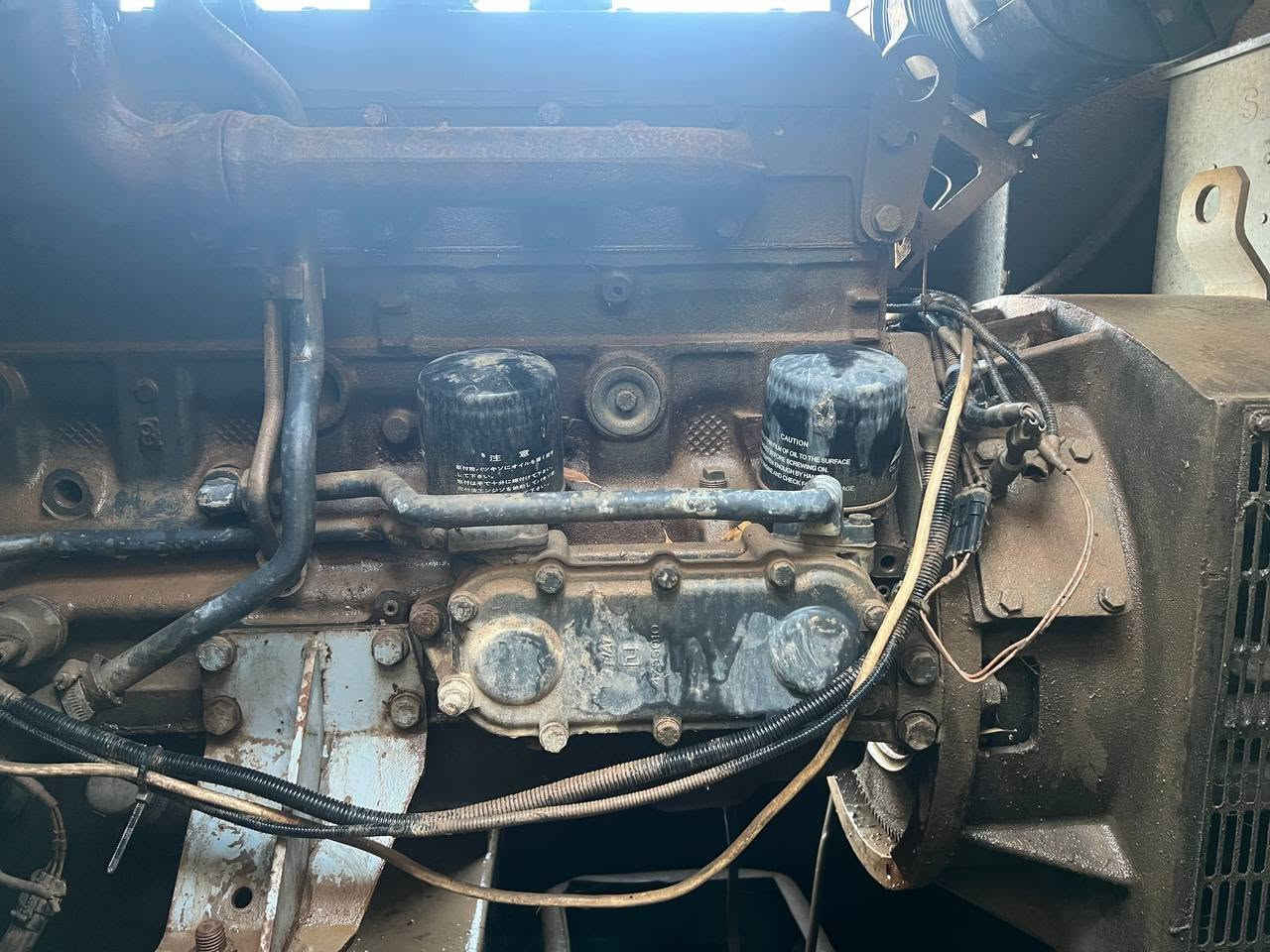 للبيع مولدة گاز  IVECO افيكو  مع كاتم 🔹
✅ المحرك: IVECO ✅ الدينمو: STAMFORD ✅ القدرة110 KVA ✅ كاتم صوت (Canopy) ✅ فولتية 400V ✅ تردد50Hz ✅ ثلاثي الطور (3 Phase) ✅ لوحة تشغيل وتحكم إلكترونية
المولدة  شغالة 
📍 الموقع: كربلاء 💰 السعر: [30 ورقة وبيها مجال 
للاتصال ***********
