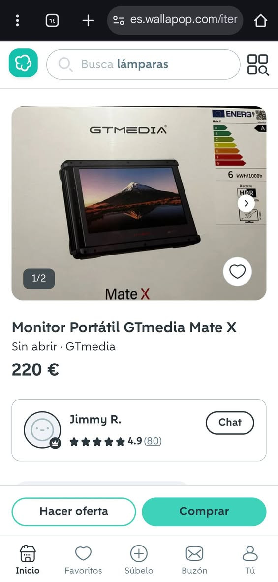 شاشات مونيتر جديدة باللوك
(ملاحضة) (احدى الشاشات بيه خط بسيط للامانه)
يم اعلى سعر وبالعافيه


**إذا كنت صاحب هذا الإعلان وتريد حذفه لأي سبب، رجاءا أرسل رسالة إلى الدعم الفني**