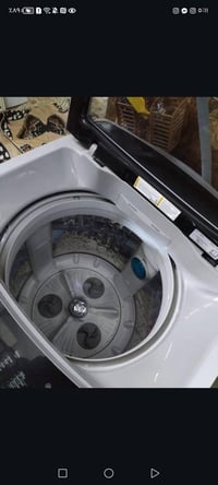 غسالة اوتوماتيك • ١٨ كيلو • مستعملة شهرين
