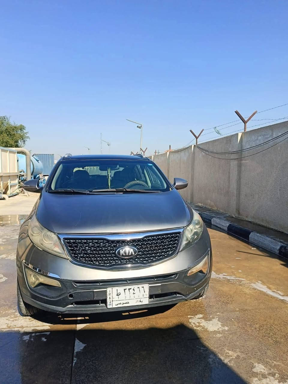 كيا سبورتج 2015 وارد امريكي حادثها چاملغ امامي جهه السائق ،، محرك 2400 رقم بغداد السعر 135 بيها مجال مكانها بغداد حي آور ،،***********
