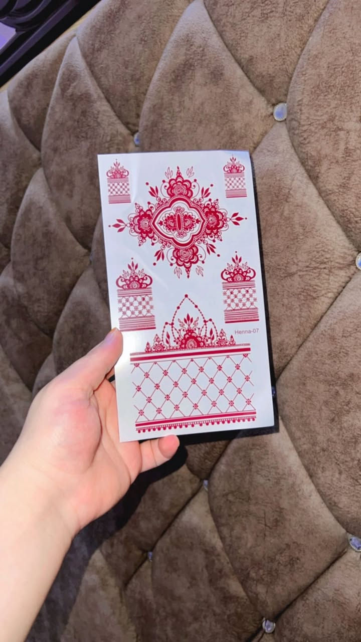 حنه العيد وصلت 🚀✨

وشوم حنّة طبيعية وآمنة على البشرة
تعطي شكل نقش احترافي
مقاومة للماء وتدوم أيام طويلة
مناسبة للأعراس، الاعياد المناسبات، والاستخدام اليومي ✨

💰 السعر: 3 قطع بـ 10,000 الاف
🚚 يوجد توصيل لكل محافظات العراق 5الاف 🇮🇶

انسغرام.   il.o__l


**إذا كنت صاحب هذا الإعلان وتريد حذفه لأي سبب، رجاءا أرسل رسالة إلى الدعم الفني**