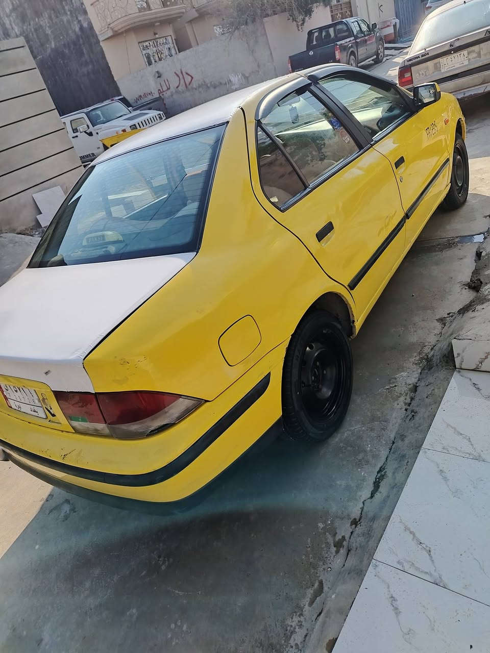 سلام عليكم
سمند للبيع 2009 رقم بغداد
تخم ويل جديد 
تخم تايرات جديد
محرك نحله 16
بدون صبخ وحادث
خياس قليل دوسات
سنويه بسمي مكفوله من هيئه وغرامات
سيارة بخانقين
سعر ٤٢$ وبي مجال
***********
