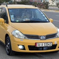 تيدا 2009 • مكينة 1.8 اوتماتيك • حادث امامي