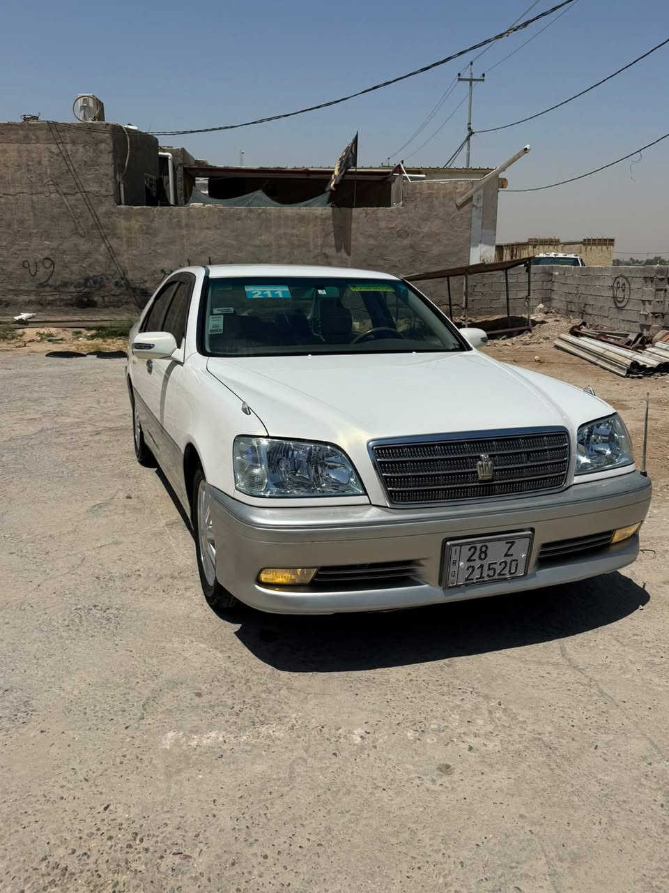 سلام عليكم من رخصت مدير الكروب
تيوتا كراون ملكه 

كفاله عامه من كص نقل جثه وضربه 

رقم نجف انكليزي قرار 48 تسليم دوله 

كفاله اصوليات غرامت بسمي مدار بنفس اليوم 

الموصفات 3دكم كرستال اصل دفور الجبير

برده خلفيه شغاله 

ستيرن كهربائي شغال تحكم

اي بي اس شغال 

تبريد ثلج وي السويج 

دبل شاشه يدات يسره بلاد 

اربع كشنات كهربائي شغالات كلهن 

تحوير فوك وجوه نجف مشط يسره بلاد شرط 

دشبول مثنى العيساوي يخبل 

تخم تاير حدايده 

اريل امامي خلفي 

مري شفط ام الشاير 

موديل 2003 اصل 

السياره عل خضار 

العنوان النجف مشخاب 

الرقم ***********

السعر 158 ورقه بيه مجال حق الجيه
