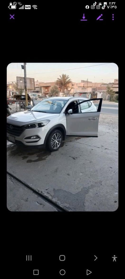 توسان ٢٠١٦ سياره بلاديه مكفوله خليجي محرك ٢٠٠٠ تبريد موصفات ابي اس سياره بغداد سعر ١٦٥ تواصل ***********
