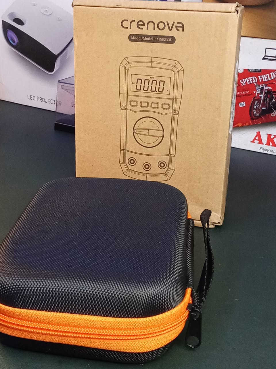 السعر 25الف
كرينوفا مقياس رقمي متعدد، مقياس فولتميتر تلقائي المدى مقياس التيار الكهربائي مقياس الاوم متعدد الدائرة مع شاشة LCD باضاءة خلفية، جهاز اختبار محمول يقيس تيار متردد/تيار مستمر، ترانزستور ثنائيات


**إذا كنت صاحب هذا الإعلان وتريد حذفه لأي سبب، رجاءا أرسل رسالة إلى الدعم الفني**