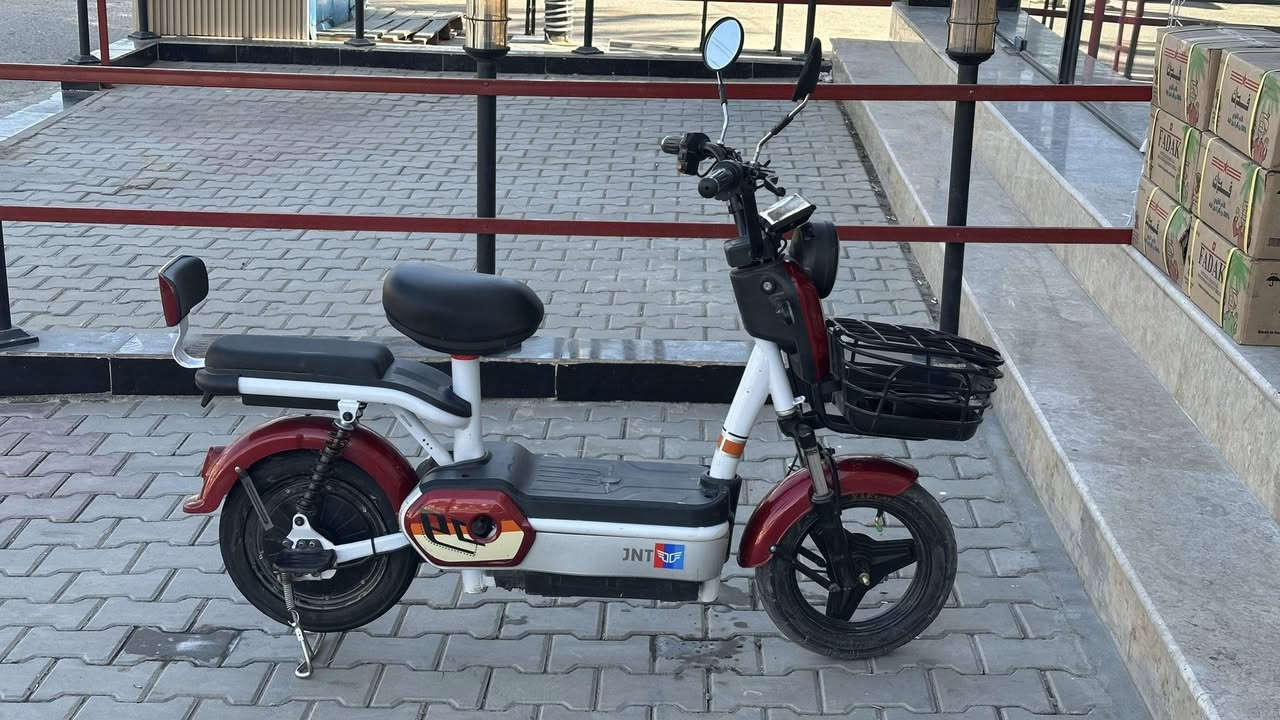 دراجة شحن شركة JTN 
نضافة ٩٥٪؜ بطارياتها جدد مستخدمة شهر ونص فقط 
السعر ٢٥٠ وبيها مجال حگ الجية

اتصال واتساب 

‭+٩٦٤ ٧٧١ ٤٦٦ ٨٩٢٦‬


**إذا كنت صاحب هذا الإعلان وتريد حذفه لأي سبب، رجاءا أرسل رسالة إلى الدعم الفني**