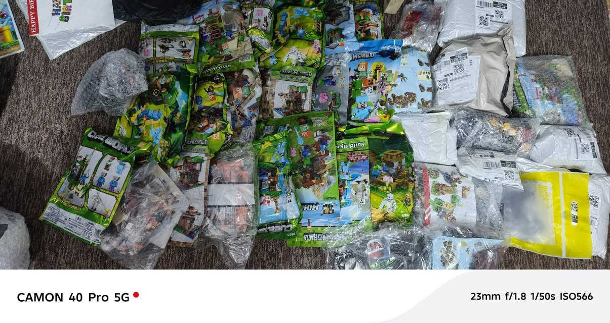 السلام عليكم شلعة مجسمات حجم كبير عدد 18 و مجسمات حجم صغير 34 جيس أكو جياسة بيهن 10 مجسمات خشنة 
و ليغو عدد 35 جيس أعلى سعر ابيع


**إذا كنت صاحب هذا الإعلان وتريد حذفه لأي سبب، رجاءا أرسل رسالة إلى الدعم الفني**