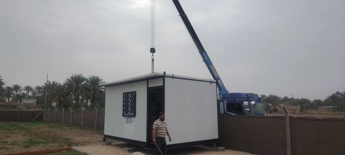 معمل حمورابي للكرفانات نعمل جميع القياسات وعمل الدور الجاهزه لدينا توصيل كافه المحافظات *********** وبأسعار مناسبه *********** وتجهيز كافه دوائر الدوله والمشاريع المدنيه
