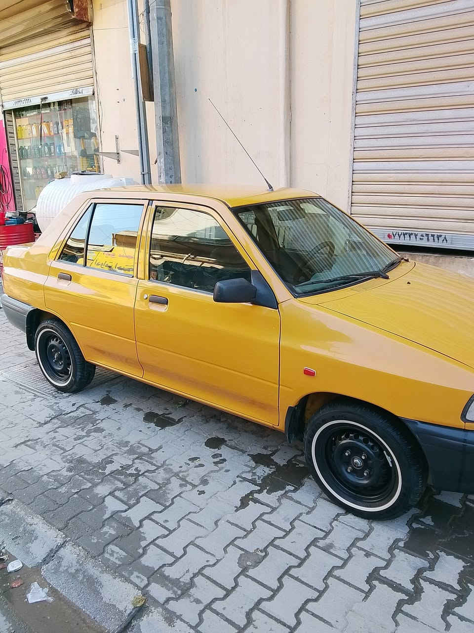 سايبة موديل 22 كير محرك كفالة شواصي شركة تيريد تتفية  دوشمة جديدة تخم تاير جديد  بيهة شاملغ مبدل فقط ولاقي كفالة بسمنة سيارة وترايك وين ميعجبك مصفرة هية وغرامات سعر 55 مكان بغداد حرية  ***********
