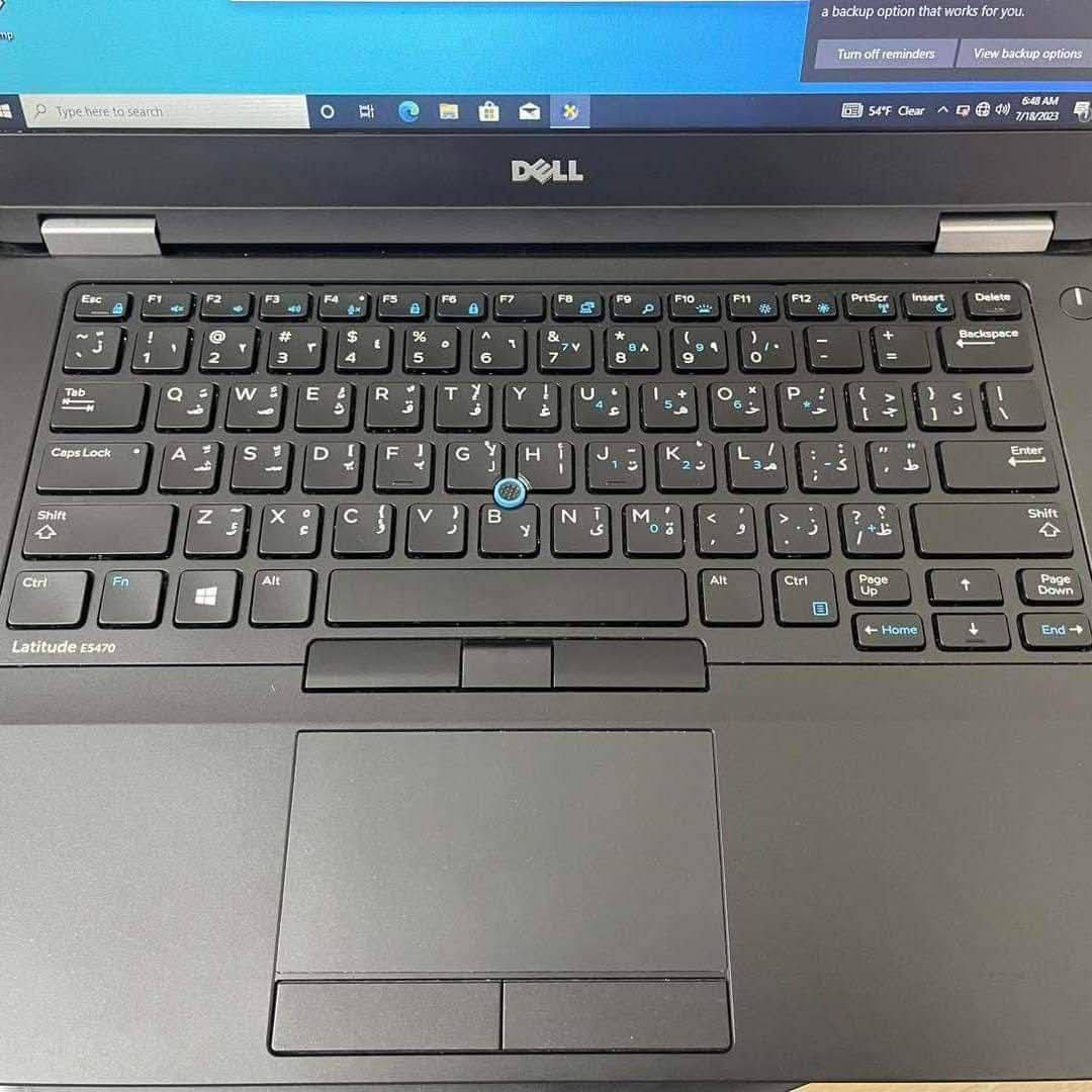 نظافة عالية جدا
💻 لابتوب Dell 5470 ا جهاز نظيف جدا واداء عالي والكواليتي  العالي .

✨المواصفات:

🟢المعالج : core i7 جيل السادس ( فئة U )

🟢الرام : 8GB 

🟢الهارد : 256GB SSD 

🟢الشاشة: حجم 14.1 انج 

🟢كرت الشاشة الداخلي : intel 4GB

🟢كرت الشاشة الخارجي : AMD 2GB

🟢نظافة عالية جدا .


🎁 الهدايا والملحقات:
• حقيبة لابتوب 🎒
• شاحن أصلي 🔌
• ماوس 🖱️
• ماوس باد 🧩
• تغليف احترافي (بابلز + كرتون للحماية التامة) 📦
🛡️ الضمان والخدمات:
• فحص عند الاستلام مع المندوب ✅
• ضمان 7 يوم بعد الاستلام ✅
• تنصيب ويندوز مفعل + جميع برامج Office + برامج التواصل الاجتماعي منصبة جاهزة 💽
• نفحص ونرتب الجهاز قبل الإرسال
💰 الأسعار:
•   295,000 دينار عراقي
🚚 التوصيل متوفر إلى جميع محافظات العراق
📱 للطلب / استفسار (واتساب متوفر):
***********
***********
