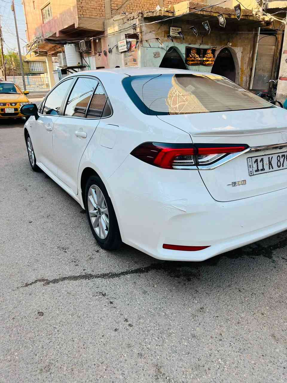 سلام عليكم كورله هايربد موديل 24 فول مواصفات ماشيه 30 الف مطلوبه وراعيها ذهب جاهز للوكاله السياره كفاله عامه من كلشي مكاني ناصريه *********** السعر 140 وبيها مجال
