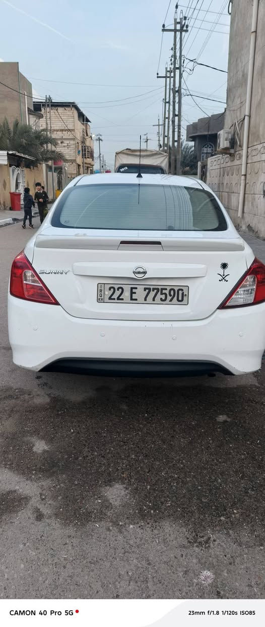 السلام عليكم نيسان سني 2022 السياره كفاله من الضربه والتبديل والصبغ بيهه بس مكانات بارد السعر ١٠٥ وبيهه مجال مكان بصره الاستفسار ***********
