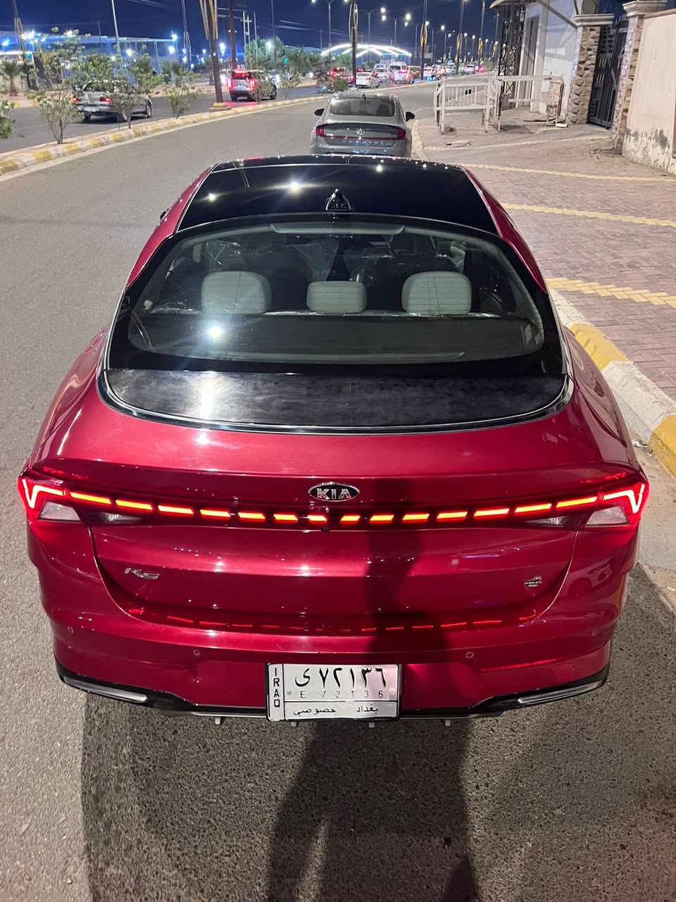 كيا كي فايف kia k5 للبيع
 موديل ٢٠٢١ خليجي الدولية العراقية 
"فول مواصفات"محرك ٢٠٠٠ دوش 
رقم بغداد تحويل ثاني يوم 
ضررها بارد بالداير وحافة الباب الخلفي شي بسيط 
للأستفسار ‭٠٧٨١ ٨٤٤ ٦١٢٧‬
