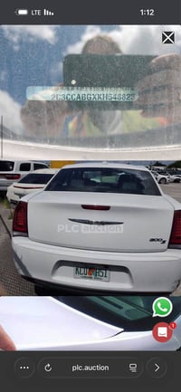 كرايسلر 2019 للبيع بيع فقط  موصفات s دون فتحة السقف  حادثها بابتين جهة...