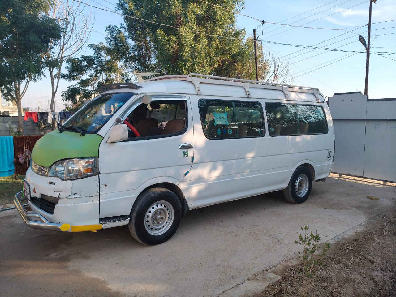 جنبي H1 لبيع موديل 12 نحل سياره خير من الله بس هاي دعاميه بيهه كسره ولباقي موضح بل صوره سياره غاز السعر 97 بيهه مجال حك الجيه مكلف بل نشر هاذه رقم صاحب السياره ***********
