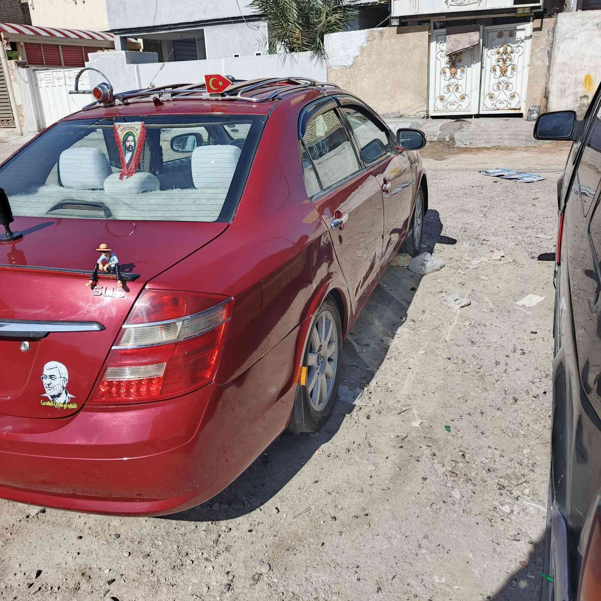 سلام عليكم جيلي موبل موديل 12 كير ومكينه مكفولات تبريد عوزه بس لكلج مال كنبريسر فقط حداديه امامي خلفي خير من الله تحكم مري شاشه اندرود نشرات ارضيه اربع كشنات دوشمه عامه تنته ورضيه وكشنات حته لبطاين كهرباياته كله شغاله بلاجكترات زنون تايرات جدد سنتر لوك سياره جاهزه مكفوله من ضربه وتبديل صبغ عام كجماليه لان جانت جارده السياره رقم بغداد انكليزي جامه اماميه جديده سياره حلوه امانت الله مكاني بغداد هاذ رقمي ‏‪***********‬‏

