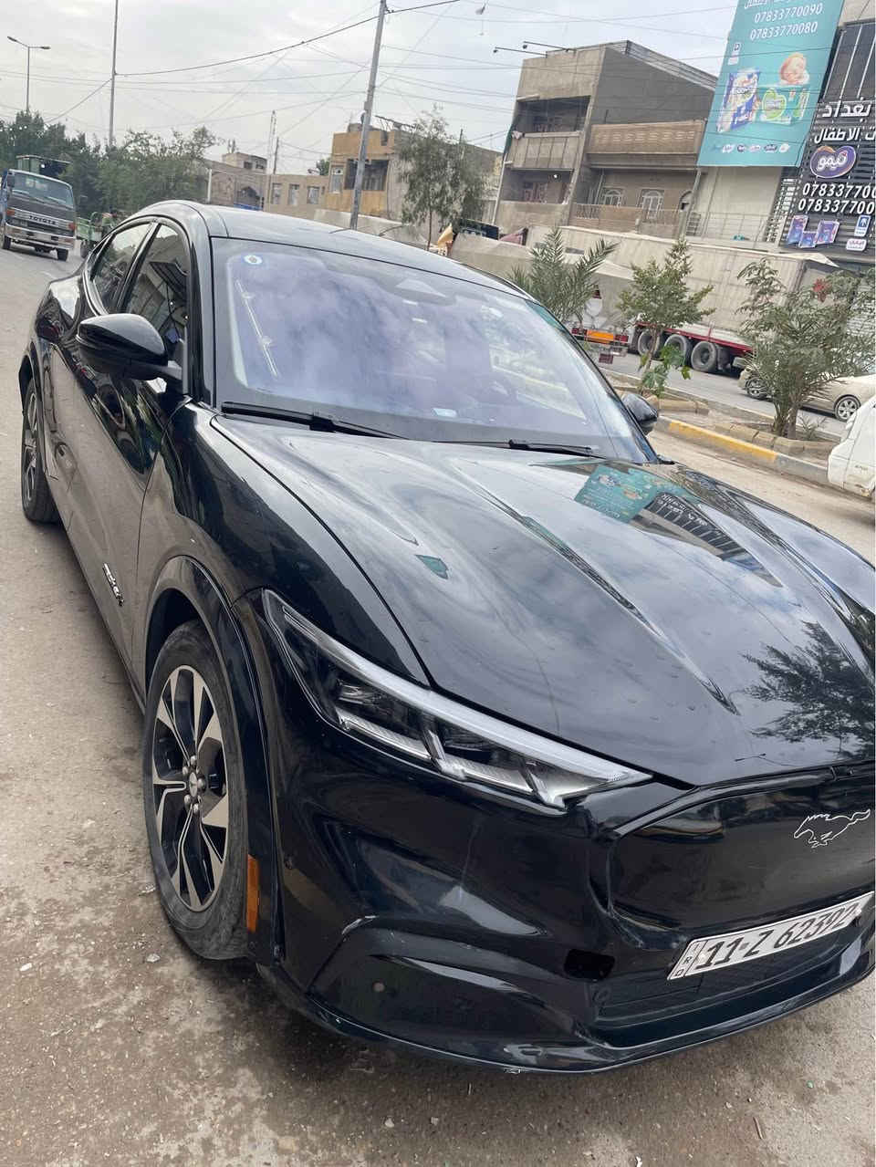 ‏𝐌𝐔𝐒𝐓𝐀𝐍𝐆 𝐌𝐚𝐜𝐡-𝐄. 𝐏𝐑𝐄𝐌𝐈𝐔𝐌
فورد موستانك ماك إي بريميوم موديل : 2023
اللوان : اسود 
عداد المسافة : 30 الف كم 
الحادث : فقط جاملغ امامي وبنيد مبدل ومصبوغات  
بدون دواخل بدون ايرباك. 
المواصفات (𝐏𝐑𝐄𝐌𝐈𝐔𝐌)
فـــول فـــول مـــواصفـــات 1/1
سقف بانورما 
كيج الكتروني 
داخل ليد (𝐋𝐄𝐃)
بصمة ابواب
بصمة تشغيل 
شحن وايرليس 
شاشة كبير ة
كاميرا °𝟑𝟔𝟎
كاميرا امامي نقص 
كاميرا جانبي
كاميرا خلفي
هاند بريك بصمة
‏𝐏𝐀𝐑𝐊𝐈𝐍𝐆 𝐒𝐄𝐍𝐒𝐎𝐑𝐒
اوتو هولد (𝐀𝐮𝐭𝐨 𝐇𝐨𝐥𝐝)
اوتو ستارت (𝐀𝐮𝐭𝐨 𝐒𝐭𝐚𝐫𝐝)
اوتو ستوب(𝐀𝐮𝐭𝐨 𝐒𝐭𝐨𝐩)
رادار °𝟑𝟔𝟎
رادار امامي (تحديد مسار)
رادار جانبي  (نقاط عمياء)
رادار خلفي (التحذير من الاصطدام)
حساسات °𝟑𝟔𝟎
حساسات امامي
حساسات جانبي 
حساسات خلفي
كشنات جلد 
كشنات كهربائي
كشنات خزن+ميموري 
كشنات هيتر
استرين هزة
تحكم استيرن
استيرن هيتر
تبريد لمس
تبريد مركزي 
مري شفط كهربائي 
صندوق شفط كهربائي 
لايتات (𝐋𝐞𝐝) عدسة زينون بيلادي
بكلايتات (𝐋𝐞𝐝) بيلادي
 ويل كروم ‏‎
تفاصيل اكثر الاتصال على 
 واتساب موجود هم *********** بغداد, العراق
