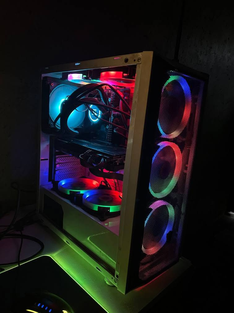السلام عليكم 
كيس تجميعة للبيع المواصفات :
2080 حرارته متعبر 75
i7 10700
SSD 250 
HHD 1 TB
تبريد مائي
كيس 8 فان  
البور سبلاي w650
رامات ١٦ DDR4
بدون قطعة الكيس الجانبية 
السعر 800 الف وبيه مجال
المكان بغداد مدينة الصدر بغداد, العراق


**إذا كنت صاحب هذا الإعلان وتريد حذفه لأي سبب، رجاءا أرسل رسالة إلى الدعم الفني**