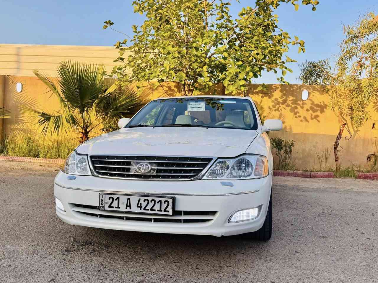 تويوتا افلون 2001 خليجي رقم سليمانية بأسمي تحويل مباشر 
محرك 6 سلندر 3000 جديد لاتنقيص ولا تبخير شرط الضمان الفحص 
تبريد ثلج
جام كهرباء 
جنطة كهرباء
سستم سماعات 
تخم تاير جديد
غرفة بلادية وضع شركة بدون تشققات جديده 
كهربائيات وضع شركة مملعوب بيهه 

السعر ٩٣ وبيه مجال 

***********
