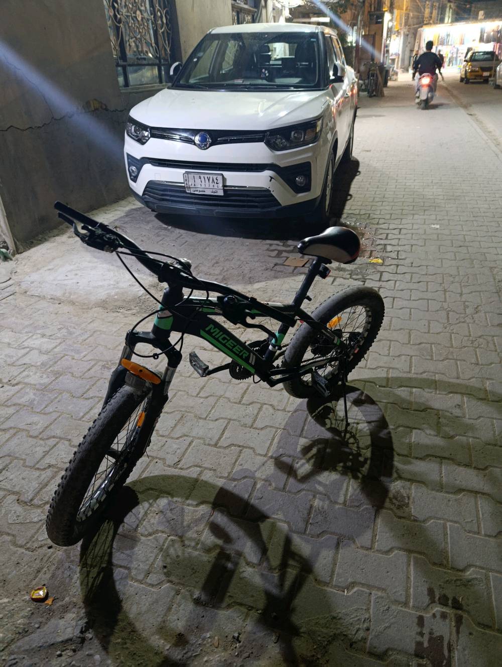 بايسكل رياضي للبيع النضافة90بل100 السعر110 قفل 
