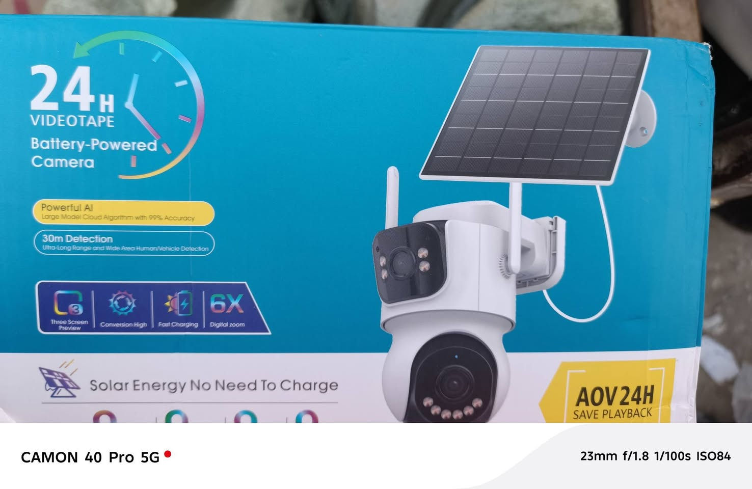 كامره على طاقه شمسية مزاد اعلى سعر ابيع


**إذا كنت صاحب هذا الإعلان وتريد حذفه لأي سبب، رجاءا أرسل رسالة إلى الدعم الفني**