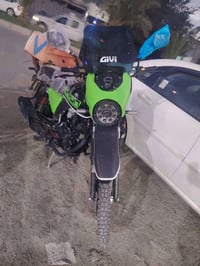 للبيع الدراجه رقم أربيل بعدها زيرو يعني ماشيه ٦٠٠ مترا بس بيها مازرده ...