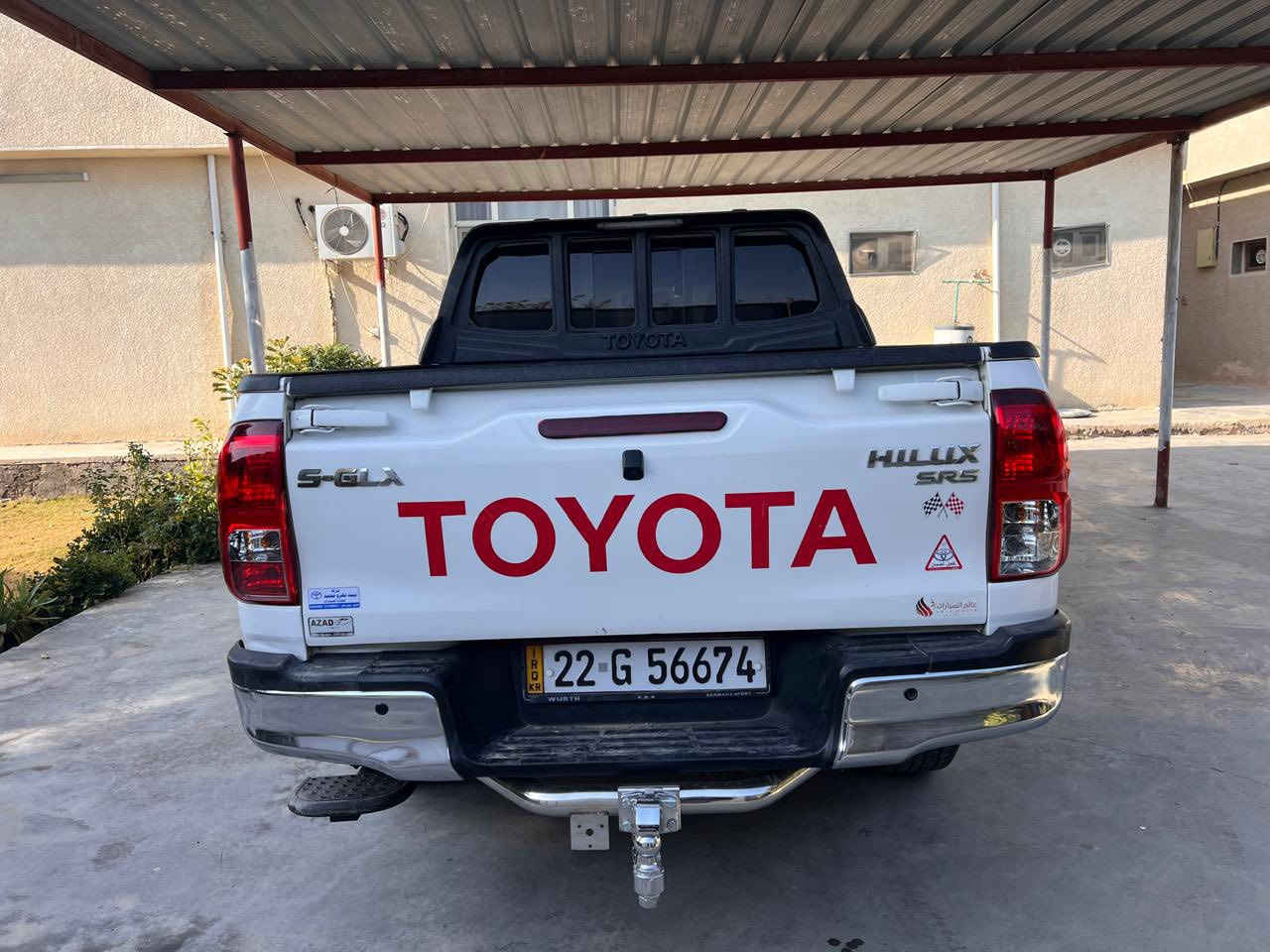 السلام عليكم عندي تويوتا هايلوكس سعودي ام الدعاء بصمه فورويل 2016اوتماتيك شركة ساز الاصل رقم اربيل سنويه وفحص وهزه جديده خطه جديده مال 22 السونار مرفوق ويه الصور محرك كير اكسل مكفولات ماشيه231الف محرك جديد لا تبخير لا تنقيص لا فتح السعر225وبيها مجال للطيبين العنوان بغداد الدوره وهذا رقمي ***********
