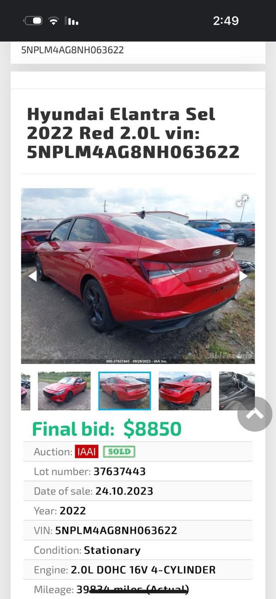 النترا موديل 2022 وارد امريكي كلين تايتل حادثها فقط الدعاميه الامامي بدون ايرباك ليبل واحد مكفوله من الصبغ ومن التبديل 
رقم بغداد باسمي 
محرك 2.0 كير At محور بلادي 
مواصفات نص 
بصمه 
مانع انزلاق 
شاشة 
كامره 
رادار جانبي 
رايدها ب ١٦٠$ ورقة وبيها مجال مكاني بغداد الزعفرانية 
رقمي ***********
