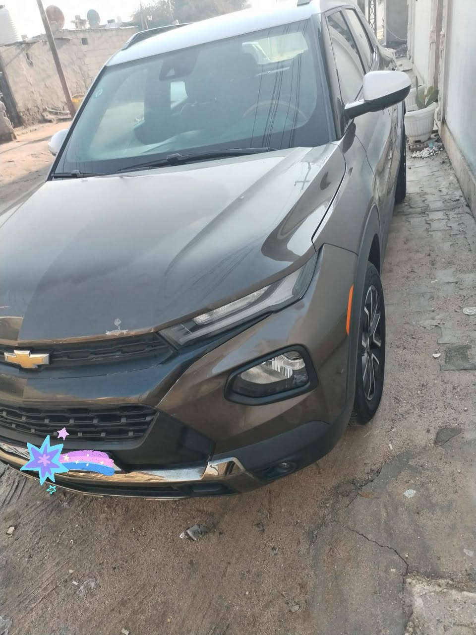 السلام عليكم
بيع أو مراوس
سياره أنضف من الصور

شوفرليت تريل بليزر Activ
موديل ٢٢
السعر ١٦٣  مجالها قليل
حادثها ضربه في الچاملغ الخلفي راجع بارد،، مكفول عدا هذه الضربة التي ذكرت
 السنوية بأسمي لغاية
٢٠٣٠
اللون بني 
دواخل أسود على بيجي
ايرباك سليم 
ذاكرة مقاعد
مكيف
زجاج كهربائي
نظام أنذار
سنتر لك
كراسي  مدفئه
USB/AUX مدخل
مقاعد جلد
اكياس هوائيه
مقاعد رياضيه
تحكم مقاعد كهرباء
مقعد خلفي كهرباء
تحكم مقود
مقود مدفئة
محرك ١٣٠٠ تيربو
***********
