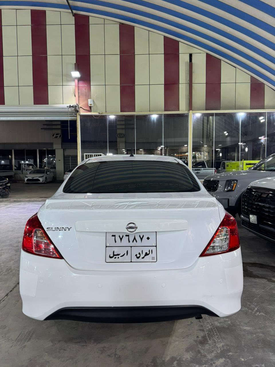 السلام عليكم
نيسان صني 2021 مكفوله 
هندي ام البليته الزركه
سياره جديده سبير مانازل
رقم اربيل تريد وكاله تريد تحويل
مكان السياره حله
السعر 115$
للأستفسار
***********
