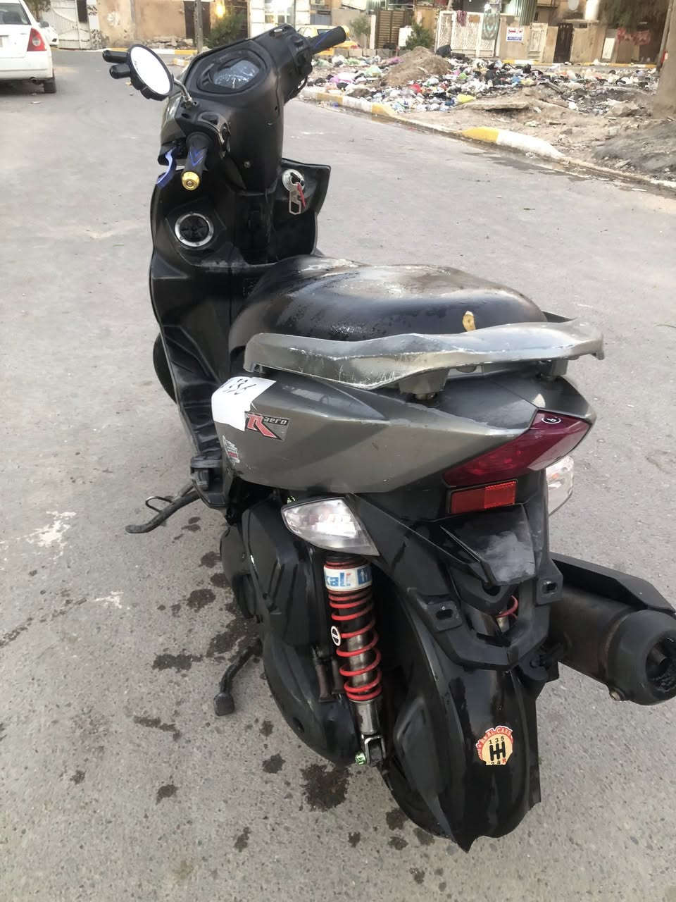 السلام عليكم جيتي ار موديل 11 مال رمبه صاله شهر من نازله من الرمبه ختم واحد  دراجه بعدها عل البلاد برغي ما مفتوح بيه دراجه كامله مكمله كلشي ما ناقصه كهربائيات شغالات 🛑ملاحضه الدراجه بس سلف نوزل ميجي بيه هندر الرقم ***********
